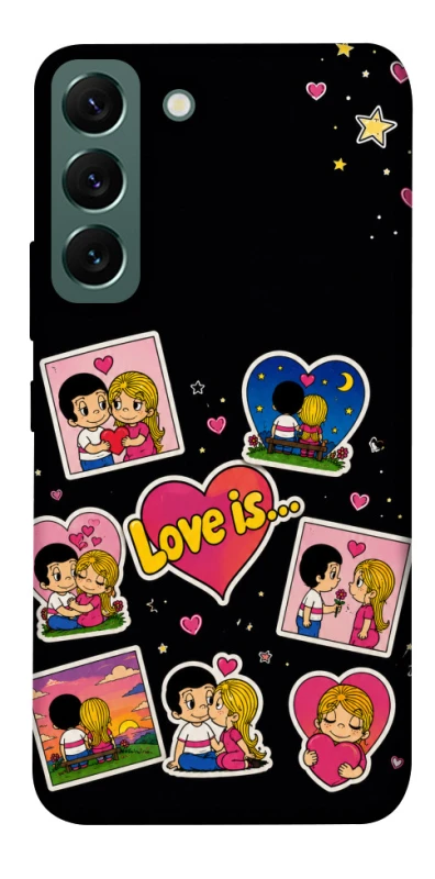 Чохол на Samsung Galaxy S22 Love is фото 1 з 1