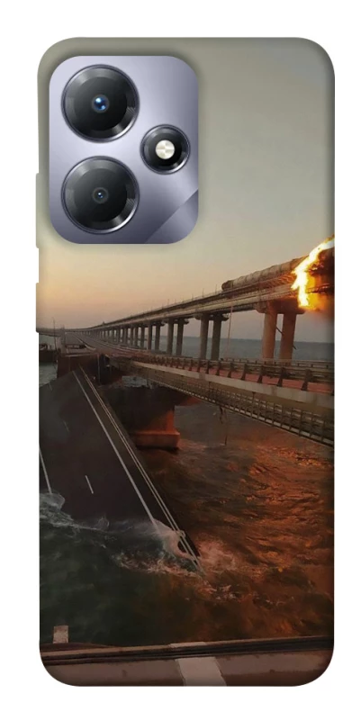 Чехол на Infinix Hot 30 Play Крымский мост устал фото 1 из 1