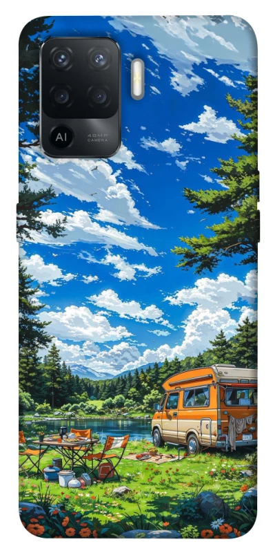 Чехол на Oppo Reno 5 Lite Picnic фото 1 из 1