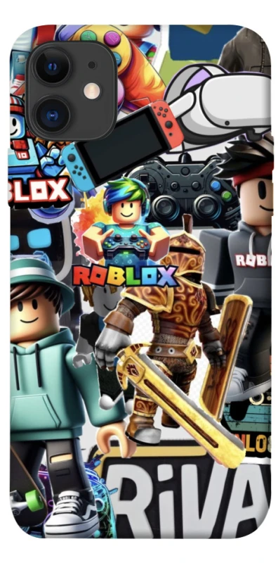 Чохол на Apple iPhone 11 (6.1") Roblox collage ver.1 фото 1 з 1