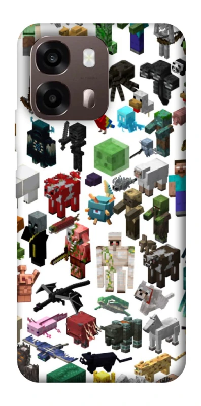 Чехол на Oppo A6 Minecraft v4 фото 1 из 2