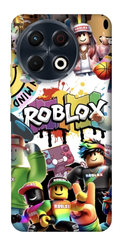 Чохол на TECNO Spark 30 Pro (KL7) Roblox Characters Collage фото 1 з 1