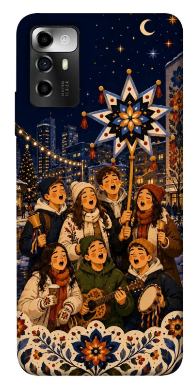 Чехол на ZTE Blade V40 Vita Колядка фото 1 из 1