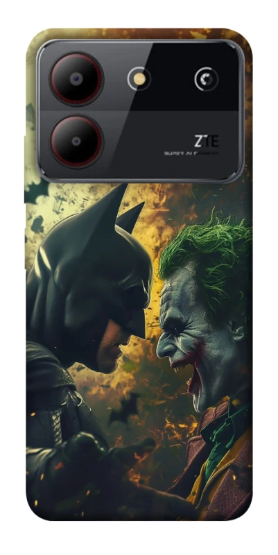 Чохол на ZTE Blade A54 4G Batman and the Joker фото 1 з 1