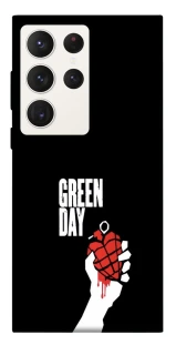 Чехол на Samsung Galaxy S23 Ultra Green Day logo фото 1 Чехол на Samsung Galaxy S23 Ultra Green Day logo фото 1 из 1