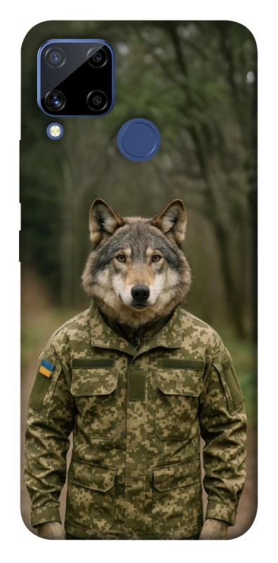 Чохол на Realme C15 Вовк захисник фото 1 з 1