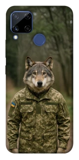 Чехол на Realme C15 Волк защитник фото 1 из 1