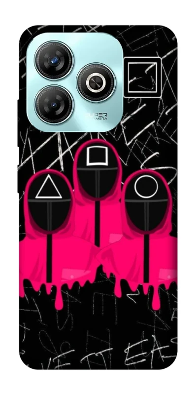 Чохол на ZTE Blade A75 4G squid game v4 фото 1 з 1