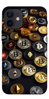 Чехол на Apple iPhone 12 mini (5.4") Many coins фото 1 из 1