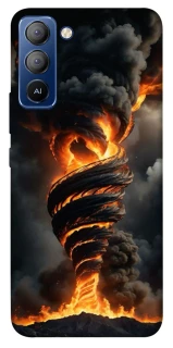 Чехол на TECNO Pop 5 LTE Огненный торнадо фото 1 из 1