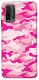 Чехол на Xiaomi Redmi 9T camouflage pink фото 1 из 1