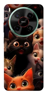 Чохол на ZTE Nubia V70 Max happy cats фото 1 з 1