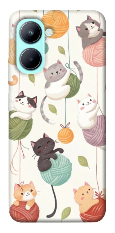 Чохол на Realme C33 Funny Kittens фото 1 з 1