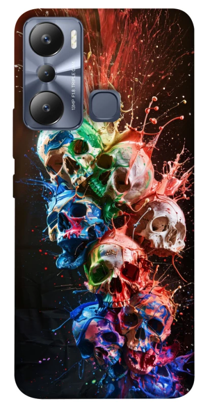 Чохол на Infinix Hot 20i Skulls фото 1 з 1