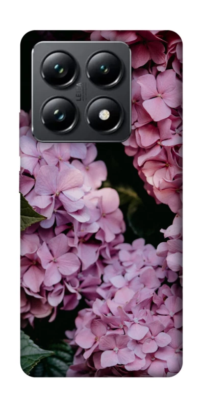 Чехол на Xiaomi 14T Pro Розовые гартензии фото 1 из 1