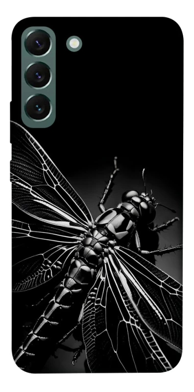 Чехол на Samsung Galaxy S22+ Black dragonfly фото 1 из 1