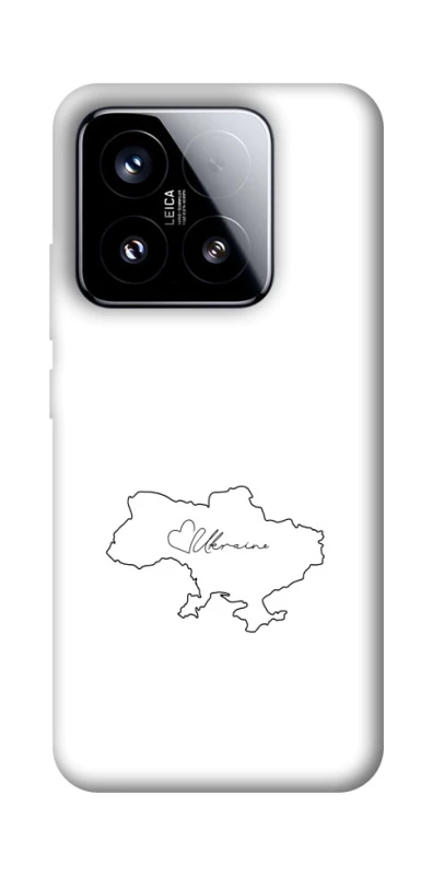 Чохол на Xiaomi 15 Ukraine map фото 1 з 1