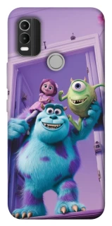 Чохол на Nokia C21 Plus Monsters friends фото 1 з 1