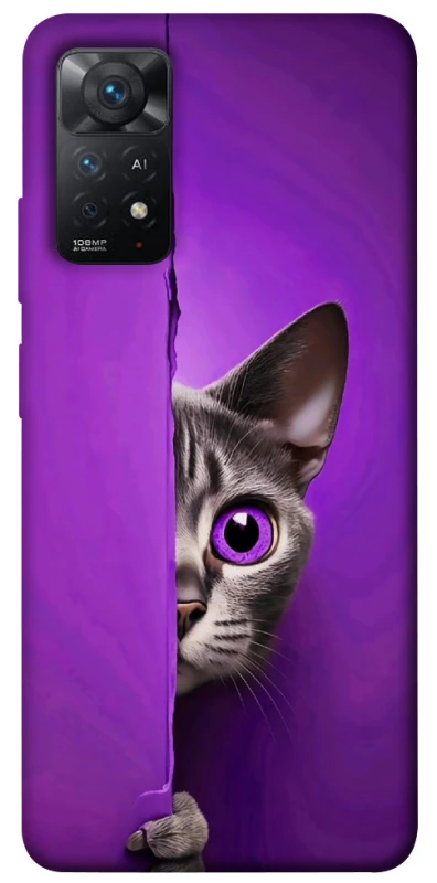Чохол на Xiaomi Redmi Note 12 Pro 4G Кіт-підглядач фото 1 з 1