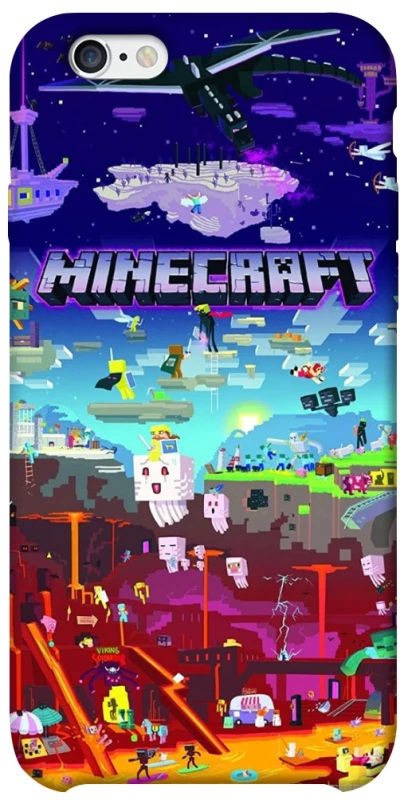 Чохол на Apple iPhone 6/6s (4.7") Minecraft world фото 1 з 1