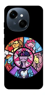 Чехол на TECNO Spark Go 1 My Little Pony ver.4 фото 1 из 1