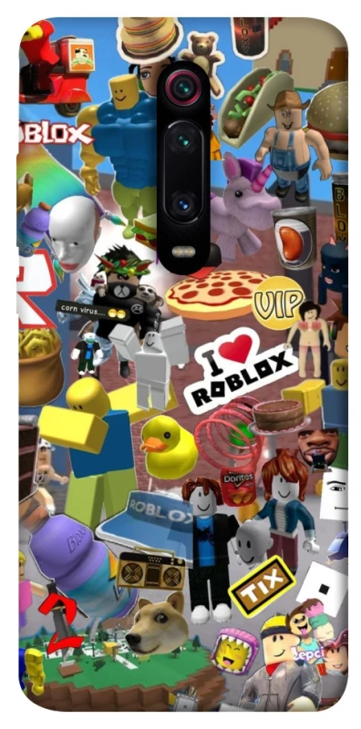 Чохол на Xiaomi Redmi K20 / K20 Pro / Mi9T / Mi9T Pro Roblox collage ver.5 фото 1 з 1
