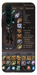 Чехол на Huawei Honor 20 Pro Character Menu ver.1 фото 1 из 1