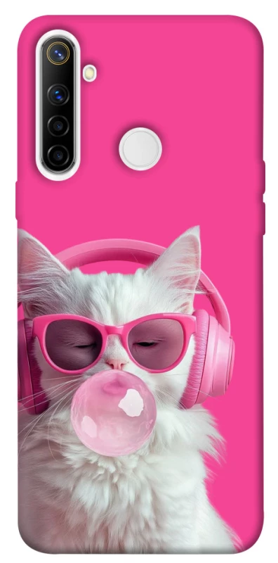Чохол на Realme 6i Pink kitty фото 1 з 1