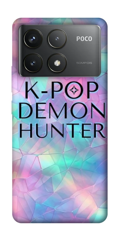 Чохол на Xiaomi Poco F6 Pro K-Pop Demon Hunters Logo фото 1 з 1