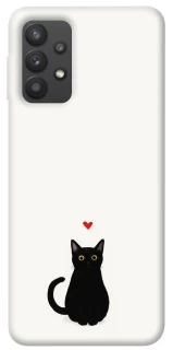 Чохол на Samsung Galaxy A32 (A325F) 4G cat in love фото 1 Чохол на Samsung Galaxy A32 (A325F) 4G cat in love фото 1 з 1