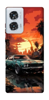 Чехол на Motorola Edge 50 Fusion Car at sunset фото 1 из 1