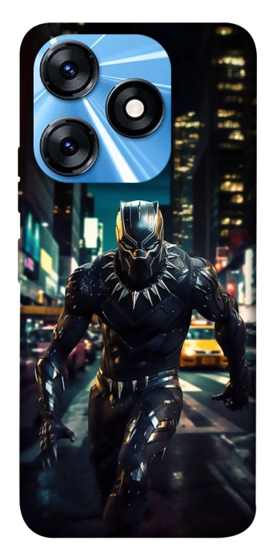 Чехол на TECNO Spark 10 Black Panther фото 1 из 1