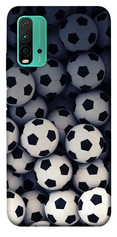 Чохол на Xiaomi Redmi Note 9 4G / Redmi 9 Power Футбольні м'ячи фото 1 з 1