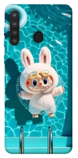 Чехол на Samsung Galaxy A21 Labubu in the pool ver.2 фото 1 из 1