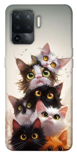 Чехол на Oppo Reno 5 Lite Сat eyes фото 1 из 1