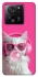Чохол на Xiaomi 13T Pro Pink kitty фото 1 Чохол на Xiaomi 13T Pro Pink kitty фото 1 з 1