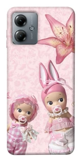 Чехол на Motorola Moto G14 Vintage Blossom Twins фото 1 из 1