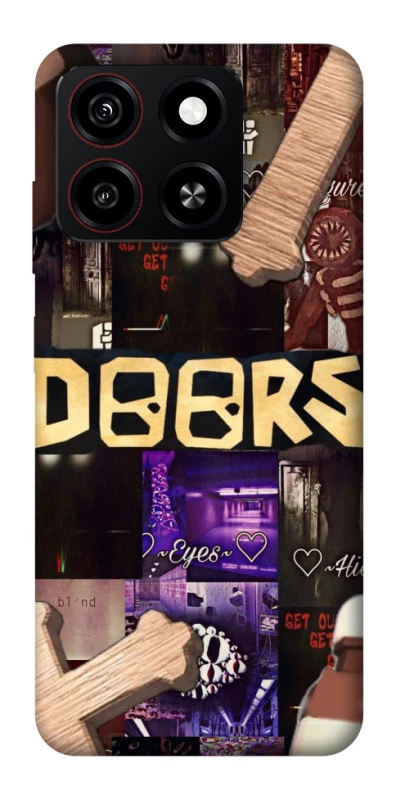 Чохол на ZTE Blade A35 4G Roblox doors dark mode фото 1 з 1
