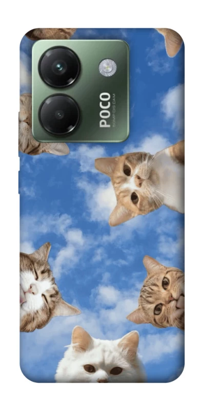 Чехол на Xiaomi Poco M7 pro 5G Сats фото 1 из 1