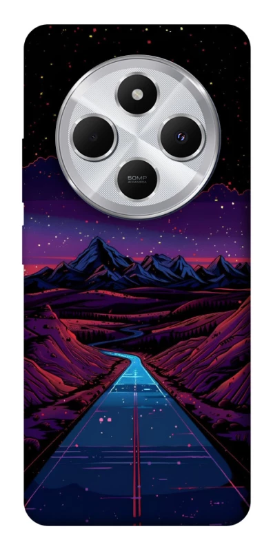 Чехол на Xiaomi Redmi 14C / Poco C75 Cyber mountain фото 1 из 1