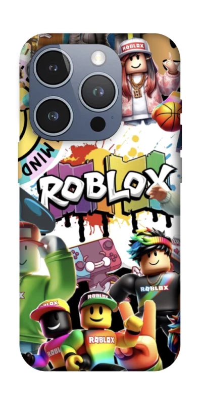 Чохол на Apple iPhone 16 Pro Roblox Characters Collage фото 1 з 1