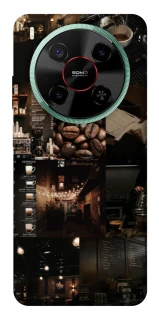 Чехол на ZTE Nubia V70 Max Coffee collage ver.1 фото 1 из 1