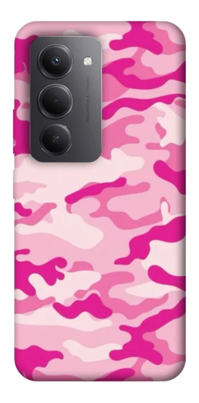 Чехол на Xiaomi Redmi 15 4G (Global) / 5G camouflage pink фото 1 из 1
