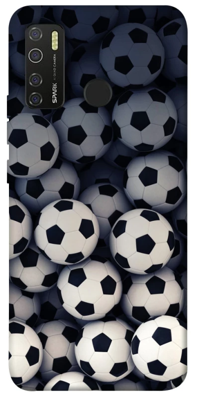 Чохол на TECNO Spark 5 Pro Футбольні м'ячи фото 1 з 1