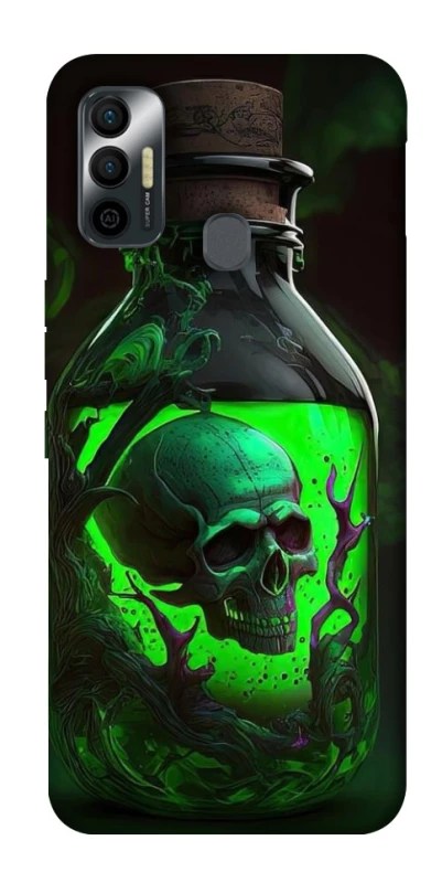 Чохол на TECNO Spark 7 Skull bottle фото 1 з 1