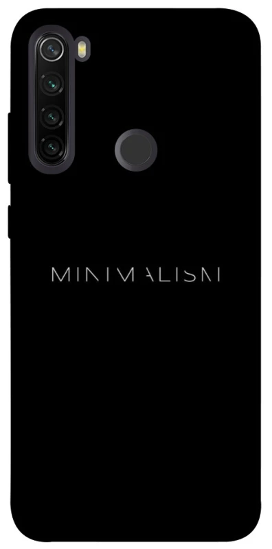 Чохол на Xiaomi Redmi Note 8T Minimalism фото 1 з 1