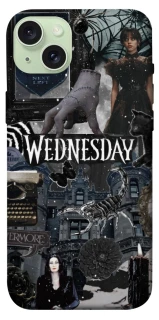 Чохол на Apple iPhone 15 Plus (6.7") Wednesday Collage ver.2 фото 1 з 1
