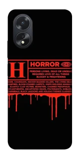 Чохол на Oppo A18 Horror Halloween фото 1 з 1