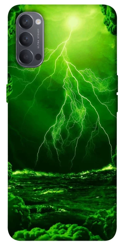 Чохол на Oppo Reno 4 Блискавка v2 фото 1 з 1