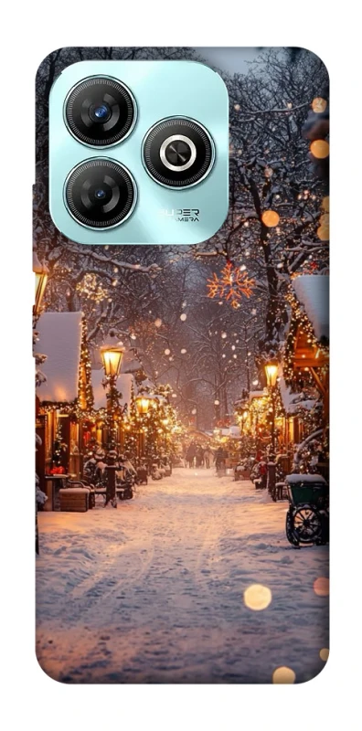 Чохол на ZTE Blade A75 4G Новорічний v50 фото 1 з 1